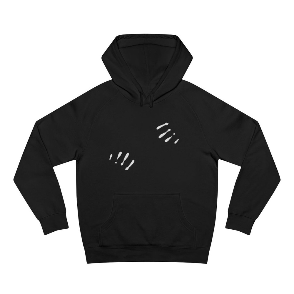 Kids Hand Print Vintage Styled Hoodie